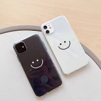 ▲✒♝ For One Plus Nord 2 5G 200 CE 5G Core Edition Simple Smile Phone Case Transparent Soft Silicone Cover Cartoon Coque