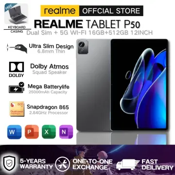 Wi-Fi+4G) Realme Pad LTE GOLD 4GB+64GB Octa Core Global Ver. Android PC  Tablet