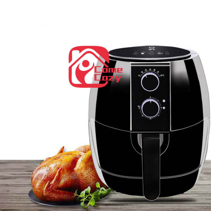 หม้อทอด-หม้อทอดไร้น้ำมัน-air-fryer-ความจุ-4-5l-ลิตร-รุ่น-zg303