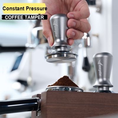 [hot]❖  Pressure Tamper Espresso Force Press Thread for 51/53/58mm