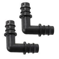 16mm 20mm 25mm Barbed Elbow 90 Degree Connector for Micro Irrigation PE Pipe Tubing Hose Drip Connect Fitting Garden Watering