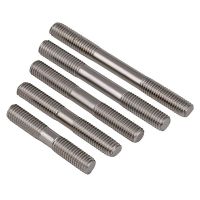 M3 M4 M5 M6 Stud Bolt 304 Stainless Steel  Double End Threaded Screw Rod Nails Screws Fasteners