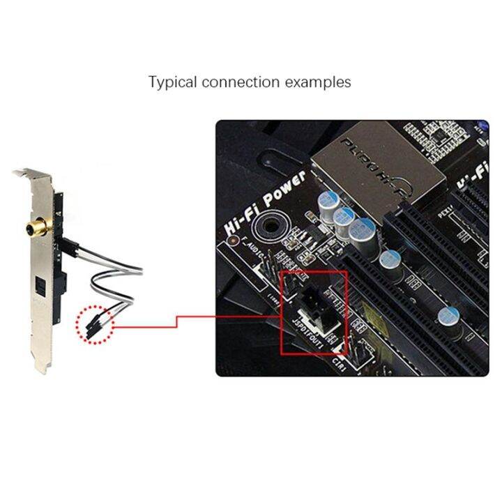 2x-24bit-192khz-daughter-card-spdif-optical-and-rca-out-plate-cable-bracket-digital-audio-output-for-asus-gigabyte