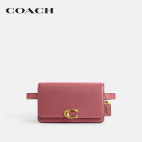 COACH กระเป๋าคาดเอว/กระเป๋าคาดอกผู้หญิงรุ่น Bandit Belt Bag สีแดง CJ826 B4/U6