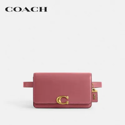 COACH กระเป๋าคาดเอว/กระเป๋าคาดอกผู้หญิงรุ่น Bandit Belt Bag สีแดง CJ826 B4/U6