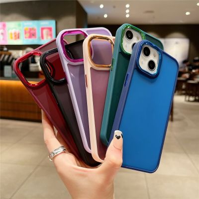 🔥เคสหลังด้าน🔥เคสหลังด้านขอบสี ขอบสีกล้อง สำรับรุ่น Oppo A96 A76 Reno7 Reno7pro Reno6 Reno2F A37 A37F A59 A39 A57 F7 A71 A83 A3S A1K Realme 9i C55 C53 C35 C21Y C25Y C11 C20 C3 C1 C2 C51 Realme5