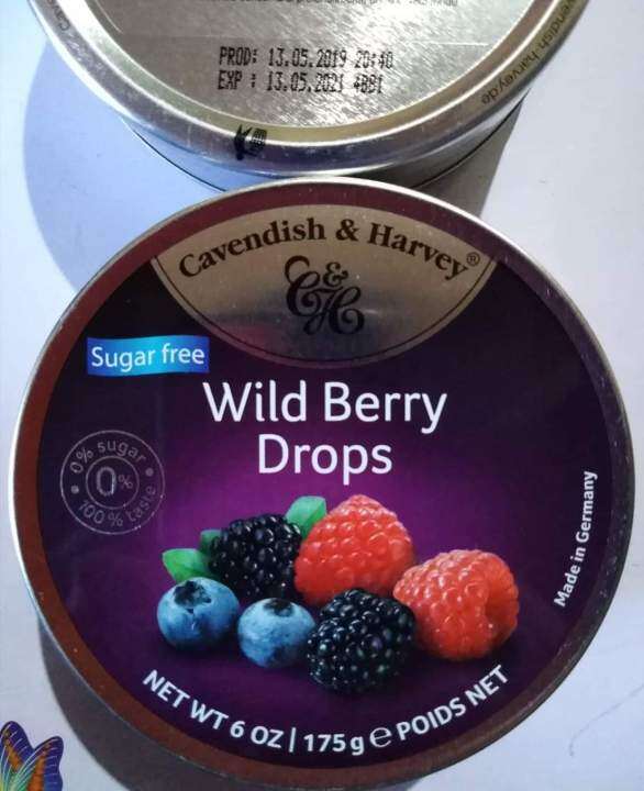 Cavendish Sugar Free Wild Berry Drops, 175g | Lazada PH