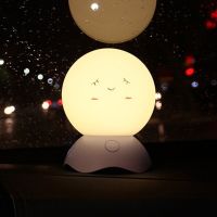 【❂Hot On Sale❂】 jiangyi ไฟไฟ Led กลางคืนซิลิโคนน่ารักไฟกลางคืนแบบพกพาชาร์จไฟได้สีสดใสข้างเตียงนอนตกแต่งโคมไฟตั้งโต๊ะ