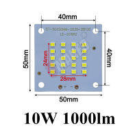 Full Power 10W LED Floodling PCB, Brightness SMD2835 led PCB board,Aluminum plate for led floodlight