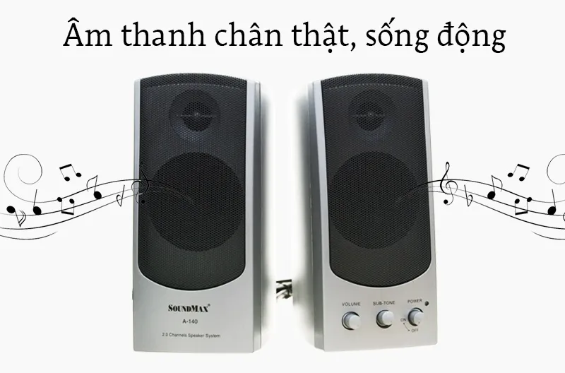 Kết quả hình ảnh cho loa soundmax a140