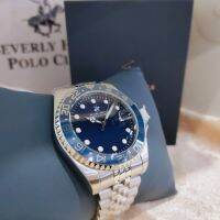 Beverly Hills Polo Club TD-BP3126X.390 นาฬิกาข้อมือผู้ชาย สแตนเลส  Sliver ส่งฟรี มีประกัน