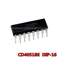 10PCS CD4051BE DIP16 CD4051 DIP 4051BE DIP-16 new and  original IC WATTY Electronics