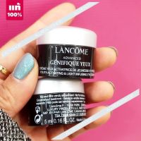 ??? ️ของแท้️     LANCOME Advanced Genifique Yeux Youth Activating Eye Cream 5 ml. ( (  EXP. 2024 ))   งผิวรอบดวงตา ???