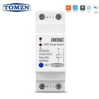 80A 2P Din Rail wifi สมาร์ทสวิตช์เบรกเกอร์รีโมทคอนโทรลโดย TUYA smartlife พร้อม Alexa Google Home สำหรับบ้าน TOMZN-Daoqiao