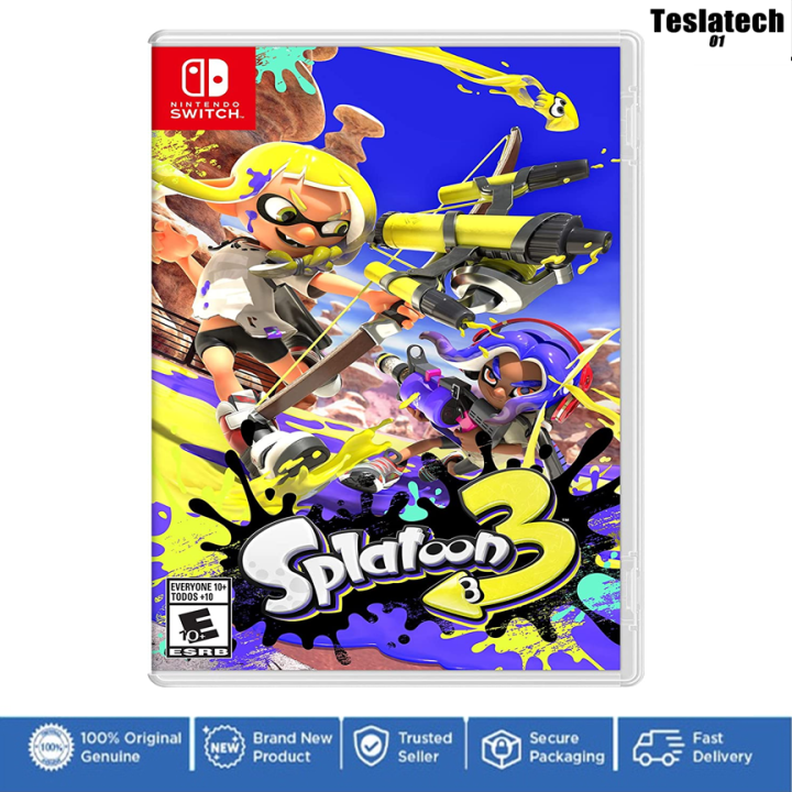 (ready stock)Nintendo Switch game Splatoon 3 Standard Nintendo Switch Lazada