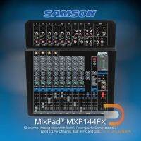 Samson MixPad® MXP144FX มิกเซอร์ขนาด 12Ch พร้อม EffectและUSB ปรับแนวเสียงแบบอิสระ 3-Band พร้อมประกันศูนย์ 1ปี