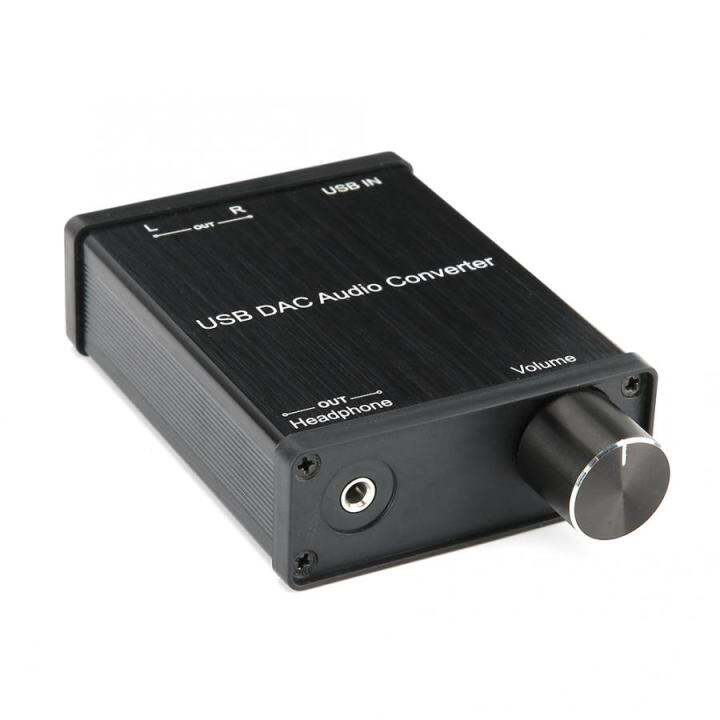 Gv-022 Usb Sound Card Plug And Play Dac R/l/stereo Audio Converter ...