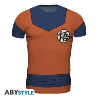 ABYStyle [ลิขสิทธิ์แท้ พร้อมส่ง] เสื้อยืดคอกลม เสื้อยืดออกกำลังกายเข้ารูป Dragon Ball T-Shirt ดราก้อน บอล