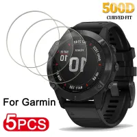 1-5ชิ้นกระจกนิรภัยสำหรับพรีเมี่ยม Garmin Fenix 6 6S 6X Pro สมาร์ทวอท์ชชัดพิเศษระดับ HD กันการแตกฟิล์มปกป้องหน้าจอชิ้นส่วนทดแทน
