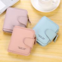 Dompet Fashion Kasual Wanita Baru Tas Ritsleting Posisi Multi Kartu Kulit PU Dompet Koin Rumbai Warna Murni Tempat Kartu Wanita