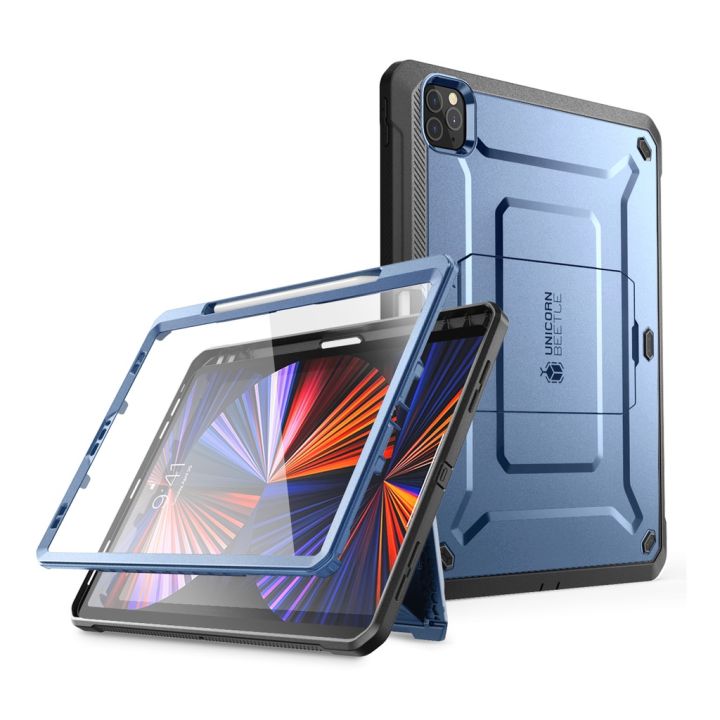 supcase-เคส-ubpro-สําหรับ-ipad-pro-11-0-นิ้ว-2021-เข้ากันได้กับ-apple-charger-พร้อมตัวป้องกันหน้าจอ