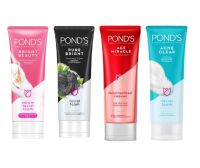 ( มีคูปองส่งฟรี / มี 4 สูตร  ) Ponds Facial Foam 100g พอนส์ เฟเชียลโฟม 100กรัม