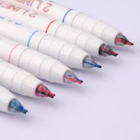 ปากกามาร์กเกอร์เส้นคู่หมึกหลากสีสัน,ปากกาเมจิกภาพวาดกราฟฟิติปากกาไฮไลท์อุปกรณ์สำนักงาน0.5มม. ปากกาหมึกเจล