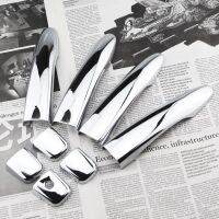 8 Pcs ABS Chrome Car Exterior Door Handle Cover Protection Sticker Trim For Nissan Kicks 2017 -2021 Car-Styling Essories