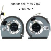 brand new CPU Cooling Computer Fans for Dell Inspiron 14 7466 7467 15 7566 7567 0NWW0W 0147DX notebook PC GPU Graphics card Cooler fan New