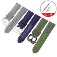 ▶★◀ Suitable for Panerai canvas strap PAM441 111 Bernis military watch Diesel Jeep Aigole nylon wrist strap