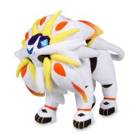 Solgaleo ตุ๊กตามือนิ่มรูปสิงโตตุ๊กตาผ้าการ์ตูนของเล่นโปเกมอนของขวัญ30ซม.