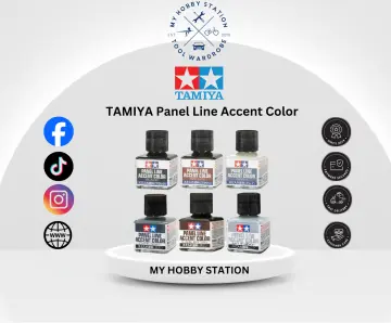 DeToyz - [Tamiya 87131 Panel Line Accent Color [Black] 40ml is