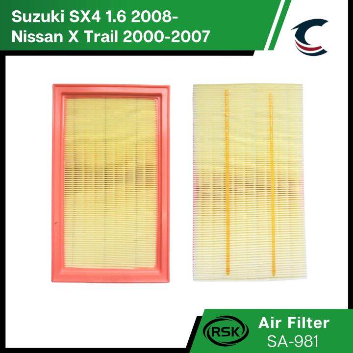 RSK Air Filter Suzuki SX4 1.6 2008, Nissan Xtrail 20002007 (SA981