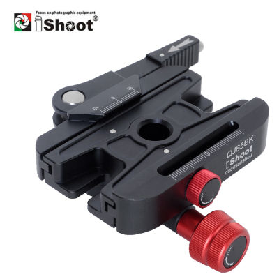 IShoot ที่หนีบคันโยกแบบหมุนได้360 ° สำหรับ Manfrotto 200PL/410PL Arca-Swiss Fit Quick Release RRS ARCA ขาตั้งกล้อง Manfrotto GITZO