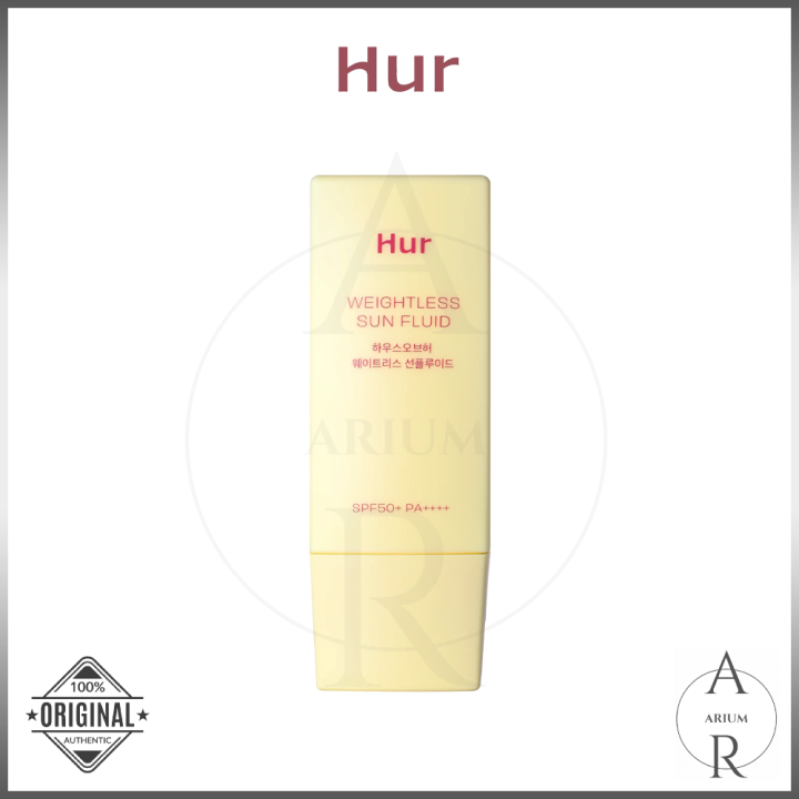 HOUSE OF HUR Weightless Sun Fluid SPF50+ PA++++ 50ml [ARIUM] Lazada