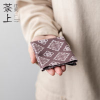 Spot parcel post Teapot Towel Tea Mat Tea Towel Suede Double-Sided Velvet Absorbent Zen Tablecloths Table Runners Tea Ceremony Heat Proof Mat Table Mat Cup Mat