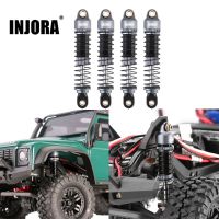 INJORA 53MM Threaded Shock Absorber Oil Damper for 1/18 RC Crawler TRX4M Upgrade (4M-24)  Power Points  Switches Savers