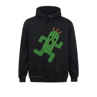 For Man Final Fantasy Cactuar Cute Natural Cotton Funny Classic Round Neck Cartoon Design Oversized Hooded Pullover Harajuku Size XS-4XL