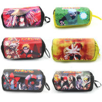 Uzumaki Uchiha Sasuke Hatake Kakashi Cosplay Pencil Case Cosmetic Bag Stationery Box Students School Pen Pouch Bags Gift