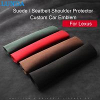 1Pc Car Seat Belt Cover For Lexus NX ES GS RX IS RC LX 200 250 350 450H 300H Auto Seatbelt Cover Shoulder Pad Car Accessories Seat Covers