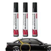 3pcs Portable Black White Car Scratch Repair Pen Paint Care Coat Applicator Waterproof Auto Scratch Remover Paint