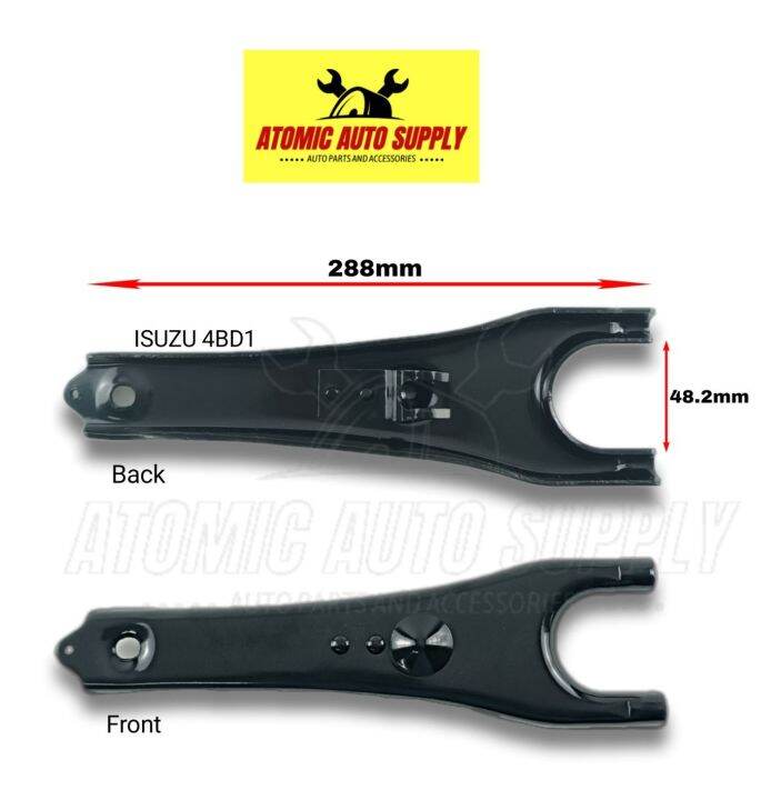 CLUTCH FORK CLIP TYPE (ISUZU 4BD1) 288mm x 48.2mm (SOLD PER PIECE) 100