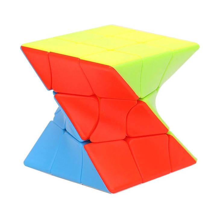 fanxin-twisty-3x3x-3ลูกบาศก์มายากล3x3ของเล่นเพื่อการศึกษาพัฒนาสมองบิดเกลียวแบบมืออาชีพเกมส์ประลองความเร็วบิดสำหรับเด็ก