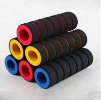 2Pcs Bike Handlebars Racing Bicycle Motorcycle Handle Bar Foam Sponge Grip Cover Non-slip Cycling Riding Bicycle Grips Handlebars