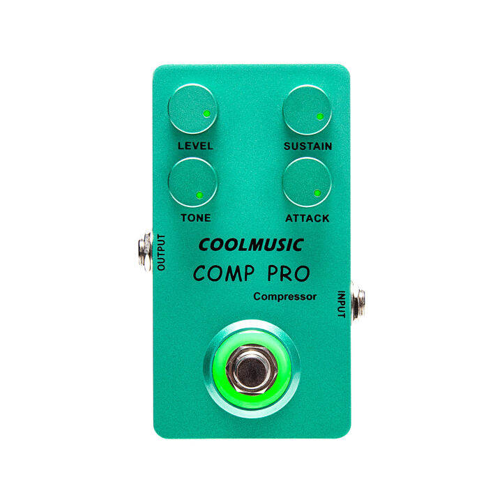 [ammoon]COOLMUSIC Compressor Effect Pedal True Bypass Guitar Effect