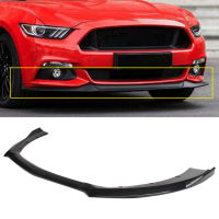 ชุดแต่งกันชนลิปสปอยเลอร์คาร์บอนไฟเบอร์ Aksesori Kereta untuk Ford Mustang 2015 2016 2017พลาสติก ABS