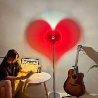 Ins Style Creative Lamp USB Plug-In Love Table Lamp Atmosphere Bedroom Personalized Floor Lamp Heart-Shaped Art Decoration