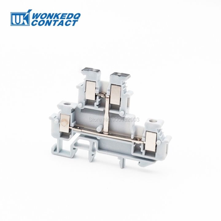 5pcs-mbkkb-2-5-pv-screw-connectors-double-level-connductor-with-equipotential-bonder-uk-din-rail-terminal-block-mbkkb2-5-pv