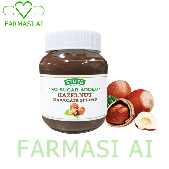 Stute Hazelnut Chocolate Spread [No Sugar Added] 350g Lazada
