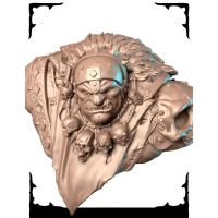 70mm Resin Model Bust GK，Unassembled and unpainted kit